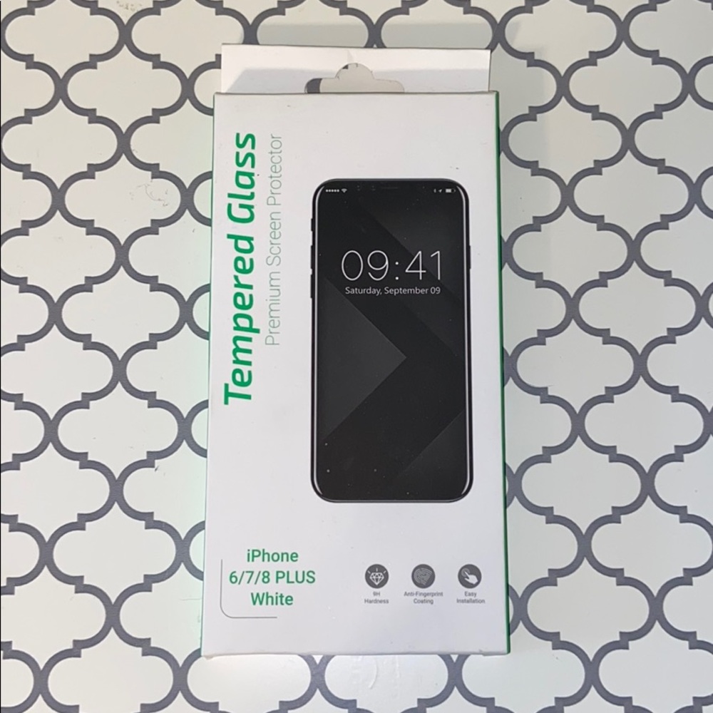 iPhone 6/7/8 Plus Tempered Glass Screen Protector
